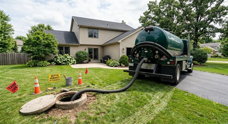 Septic Cleaning project example
